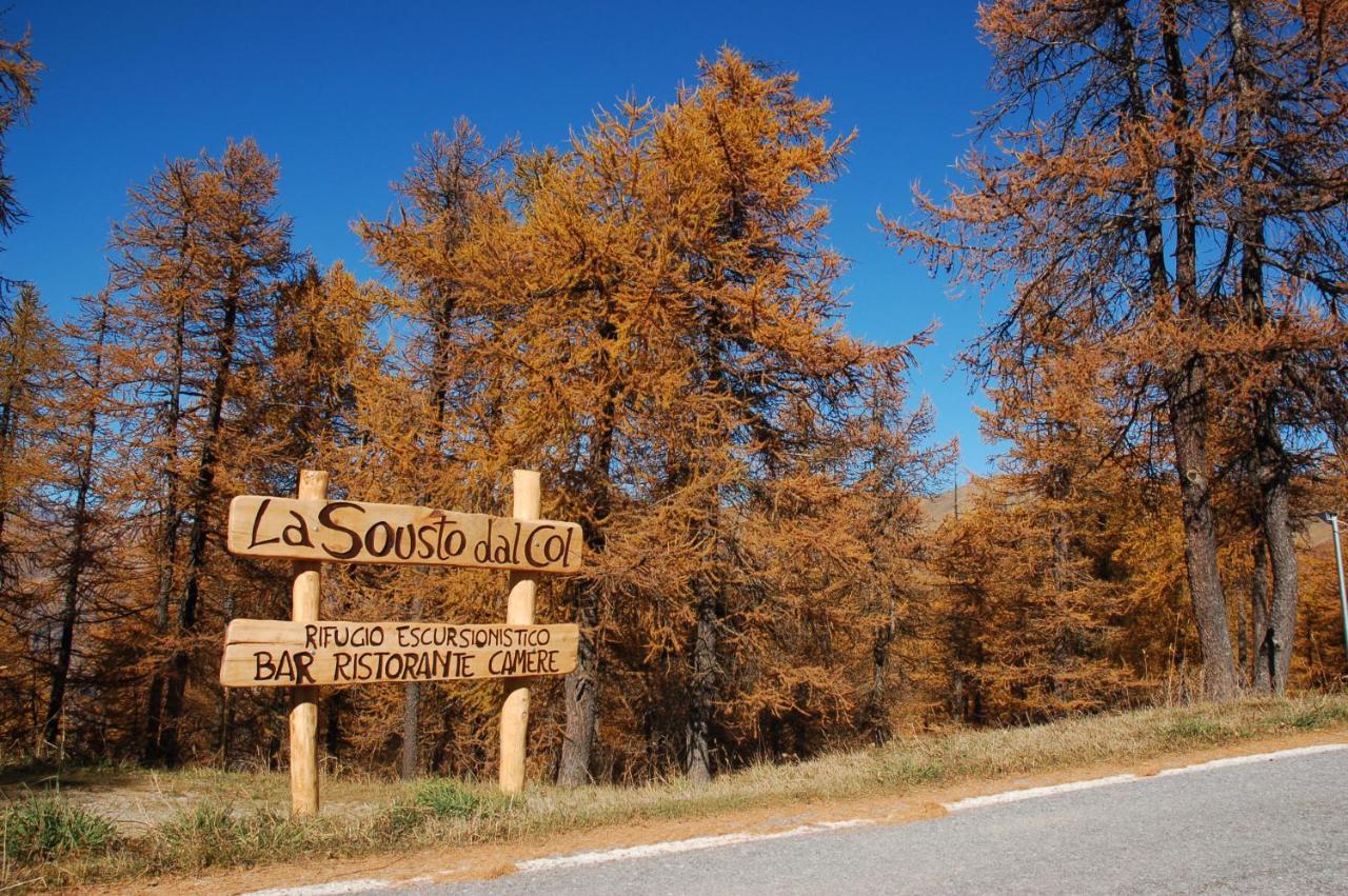 ホテル Rifugio Escursionistico La Sousto Dal Col Elva エクステリア 写真