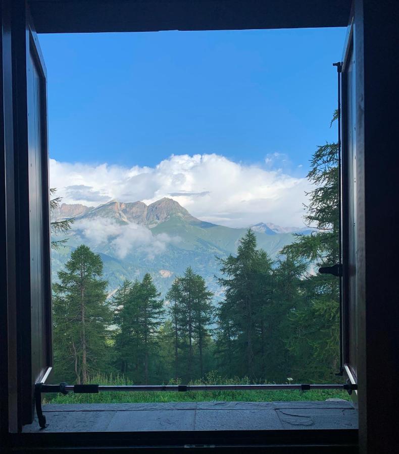 ホテル Rifugio Escursionistico La Sousto Dal Col Elva エクステリア 写真